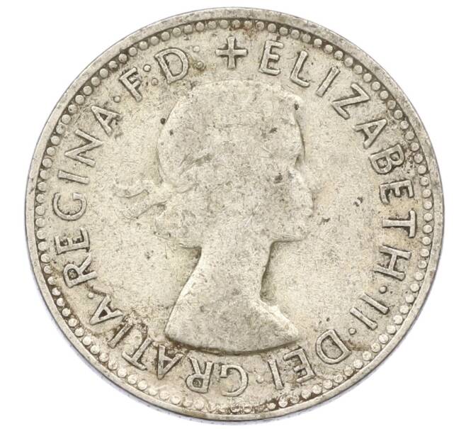 Монета 1 шиллинг 1960 года Австралия (Артикул: M2-78957) — Фото №2