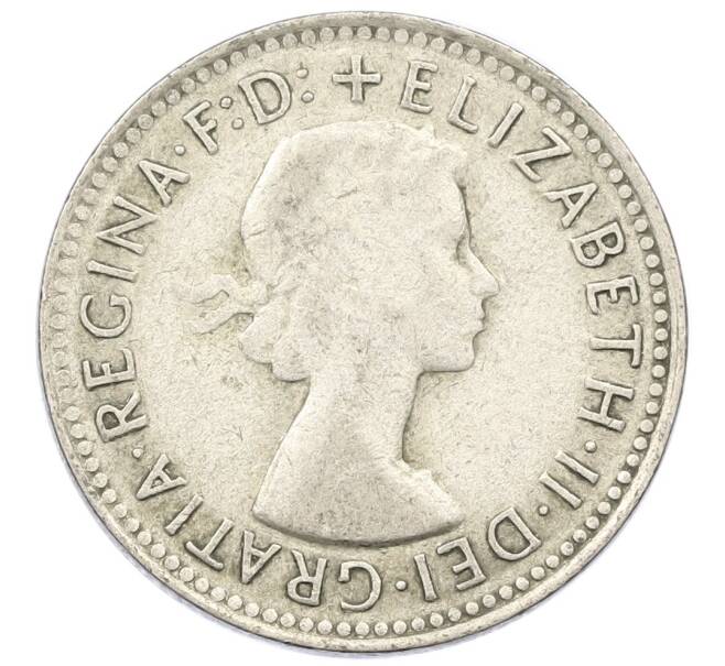 Монета 1 шиллинг 1960 года Австралия (Артикул: M2-78965) — Фото №2