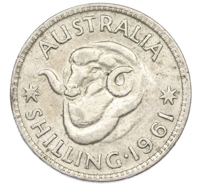 Монета 1 шиллинг 1961 года Австралия (Артикул: M2-78967) — Фото №1