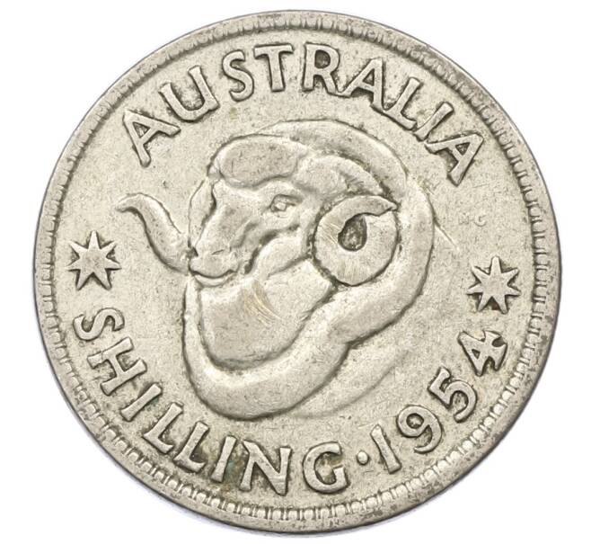 Монета 1 шиллинг 1954 года Австралия (Артикул: M2-78970) — Фото №1