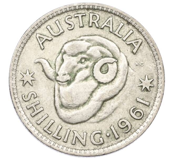 Монета 1 шиллинг 1961 года Австралия (Артикул: M2-78974) — Фото №1