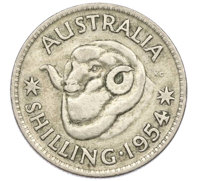 Монета 1 шиллинг 1954 года Австралия (Артикул: M2-78982) — Фото №1