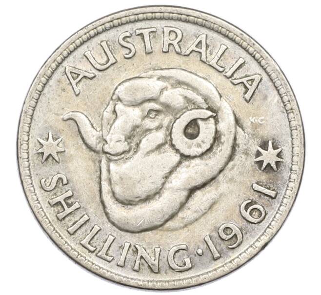 Монета 1 шиллинг 1961 года Австралия (Артикул: M2-78986) — Фото №1