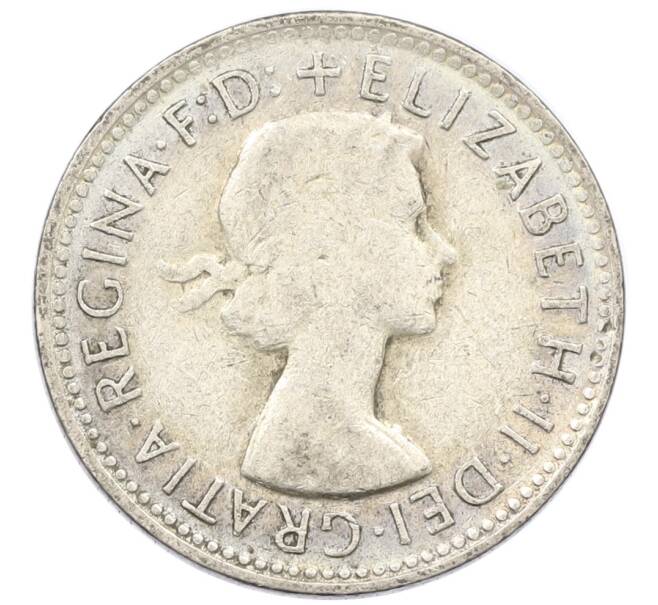 Монета 1 шиллинг 1961 года Австралия (Артикул: M2-78986) — Фото №2