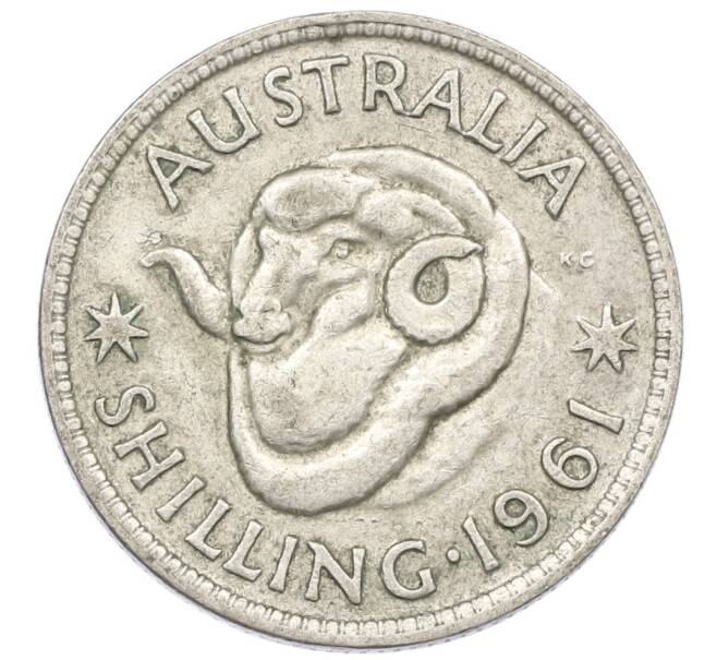Монета 1 шиллинг 1961 года Австралия (Артикул: M2-78991) — Фото №1