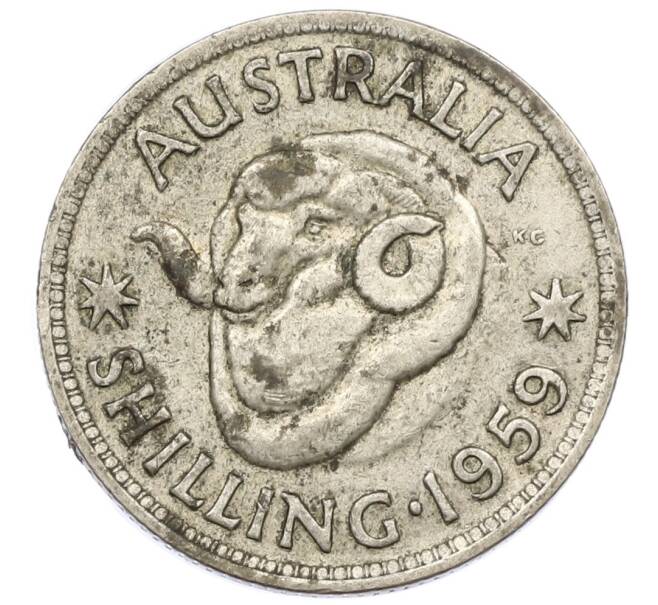 Монета 1 шиллинг 1959 года Австралия (Артикул: M2-78996) — Фото №1