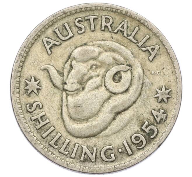 Монета 1 шиллинг 1954 года Австралия (Артикул: M2-78998) — Фото №1