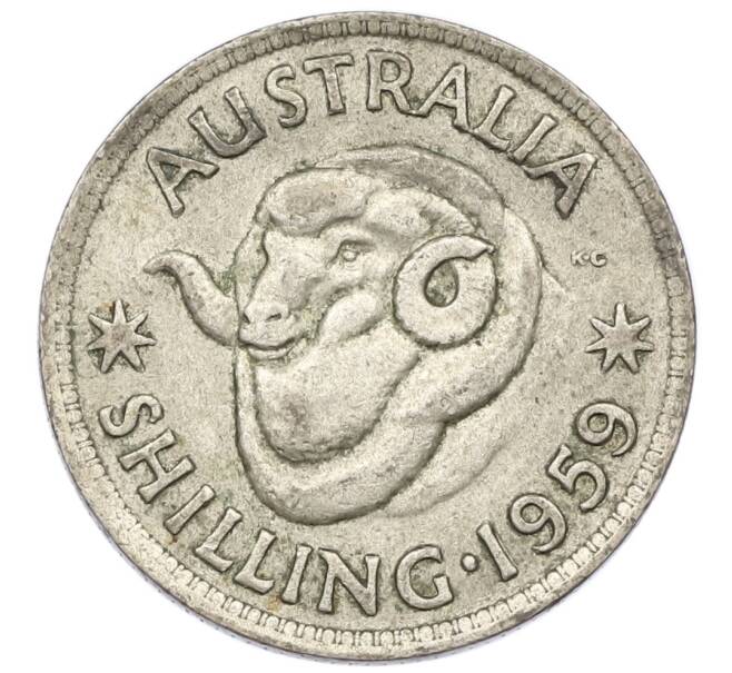 Монета 1 шиллинг 1959 года Австралия (Артикул: M2-79004) — Фото №1