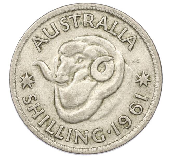 Монета 1 шиллинг 1961 года Австралия (Артикул: M2-79012) — Фото №1