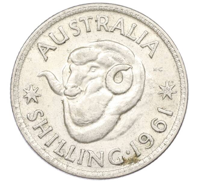 Монета 1 шиллинг 1961 года Австралия (Артикул: M2-79017) — Фото №1