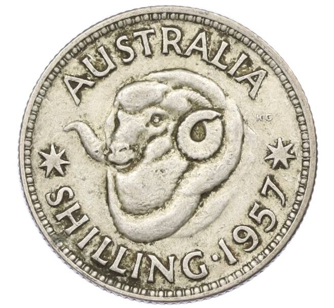 Монета 1 шиллинг 1957 года Австралия (Артикул: M2-79018) — Фото №1