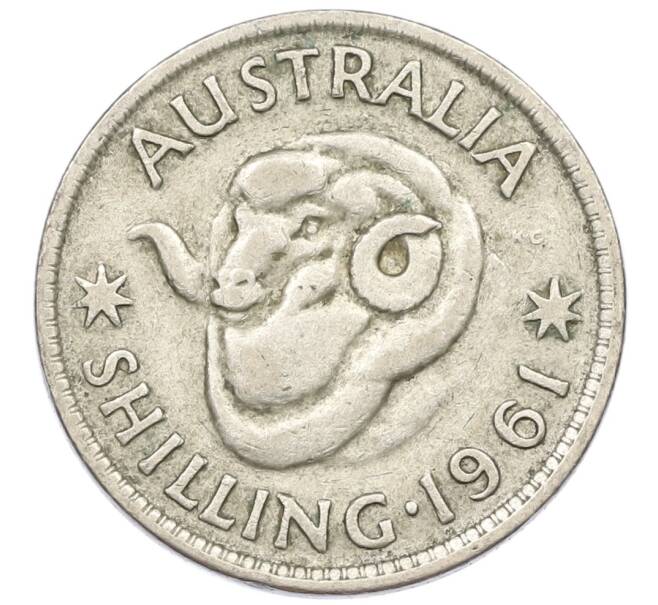 Монета 1 шиллинг 1961 года Австралия (Артикул: M2-79019) — Фото №1