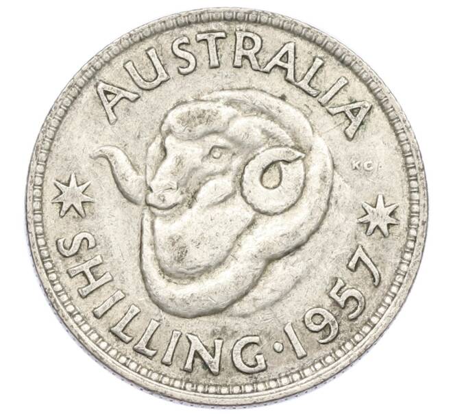 Монета 1 шиллинг 1957 года Австралия (Артикул: M2-79022) — Фото №1