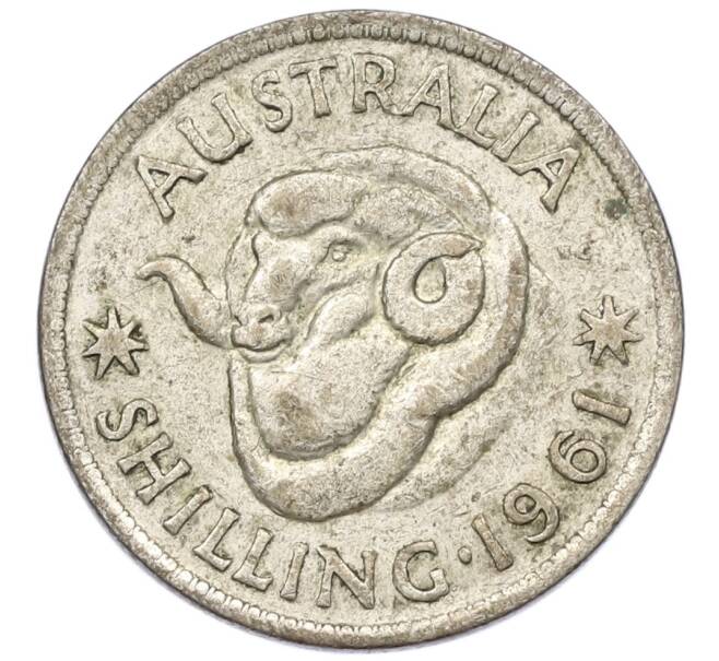 Монета 1 шиллинг 1961 года Австралия (Артикул: M2-79024) — Фото №1