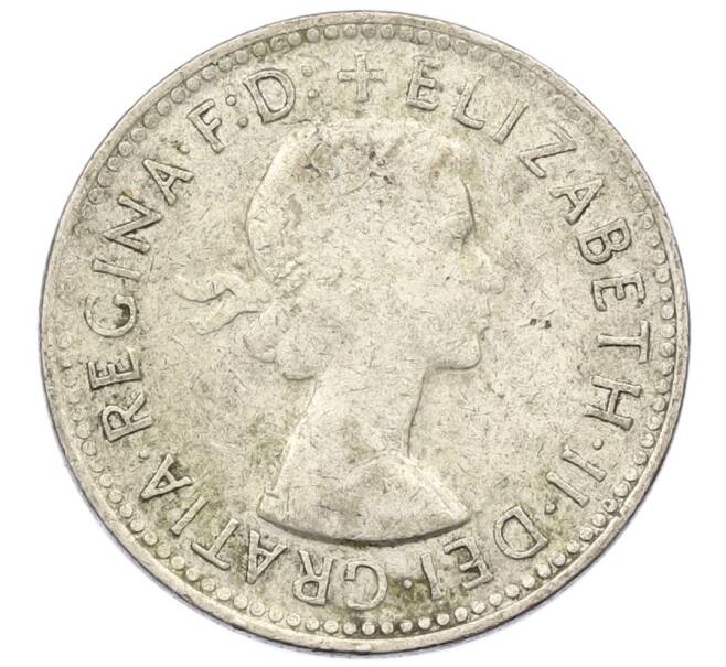 Монета 1 шиллинг 1961 года Австралия (Артикул: M2-79024) — Фото №2