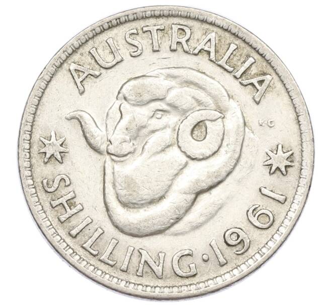 Монета 1 шиллинг 1961 года Австралия (Артикул: M2-79025) — Фото №1