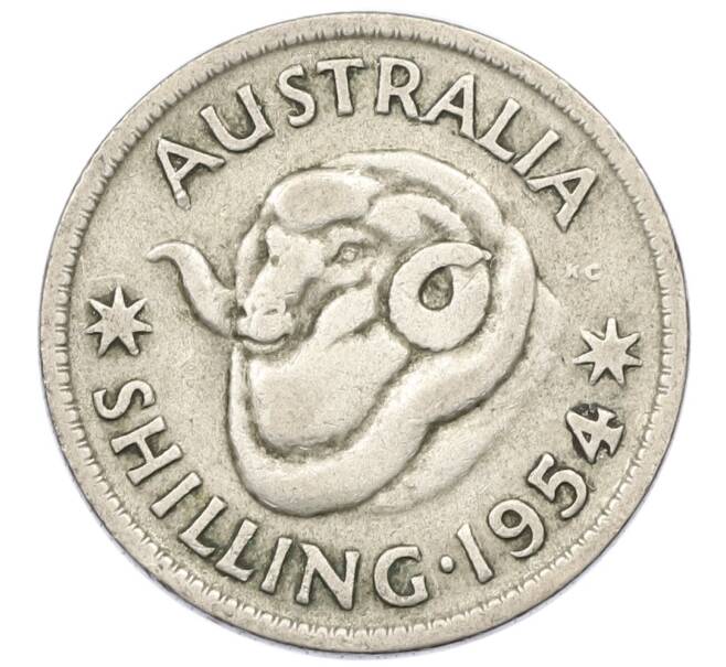 Монета 1 шиллинг 1954 года Австралия (Артикул: M2-79028) — Фото №1