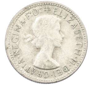 1 шиллинг 1961 года Австралия — Фото №2