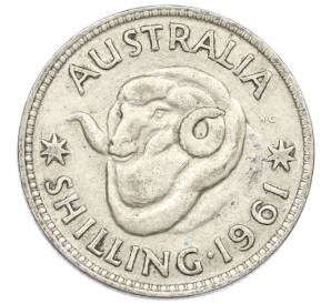 1 шиллинг 1961 года Австралия — Фото №1