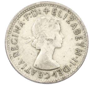 1 шиллинг 1960 года Австралия — Фото №2
