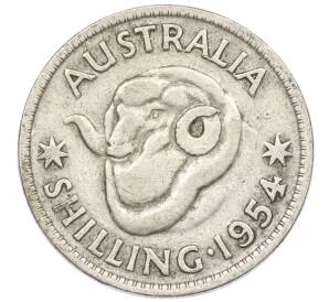 1 шиллинг 1954 года Австралия — Фото №1