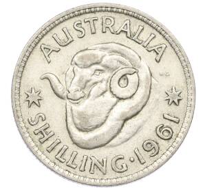1 шиллинг 1961 года Австралия — Фото №1