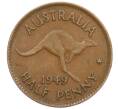 Монета 1/2 пенни 1949 года Австралия (Артикул: M2-79072) — Фото №1