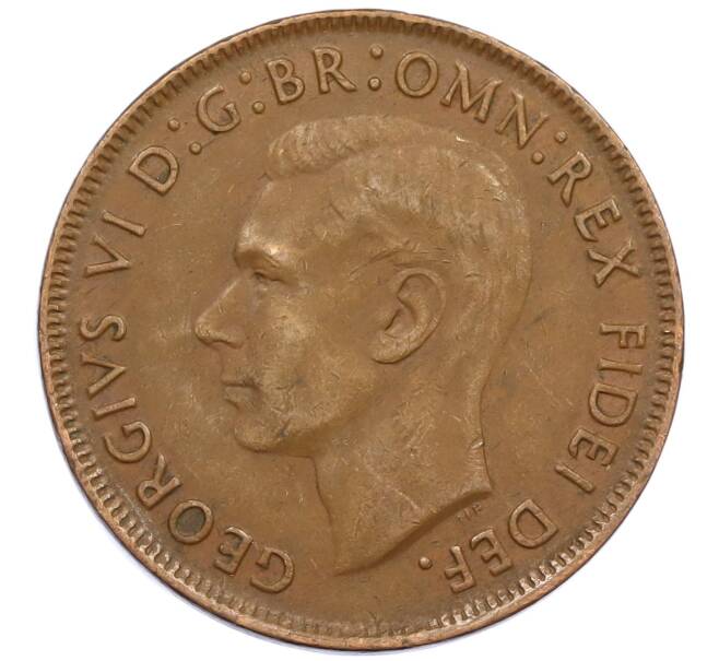 Монета 1 пенни 1952 года Австралия (Артикул: M2-79155) — Фото №2