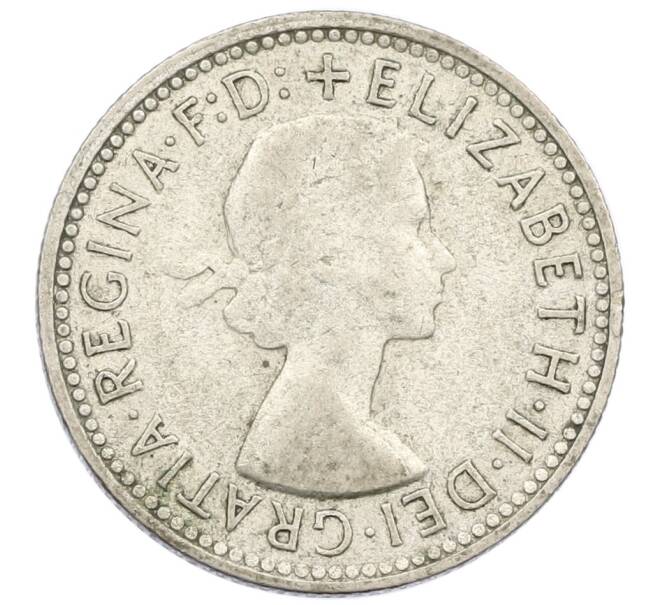 Монета 1 шиллинг 1960 года Австралия (Артикул: M2-79191) — Фото №2