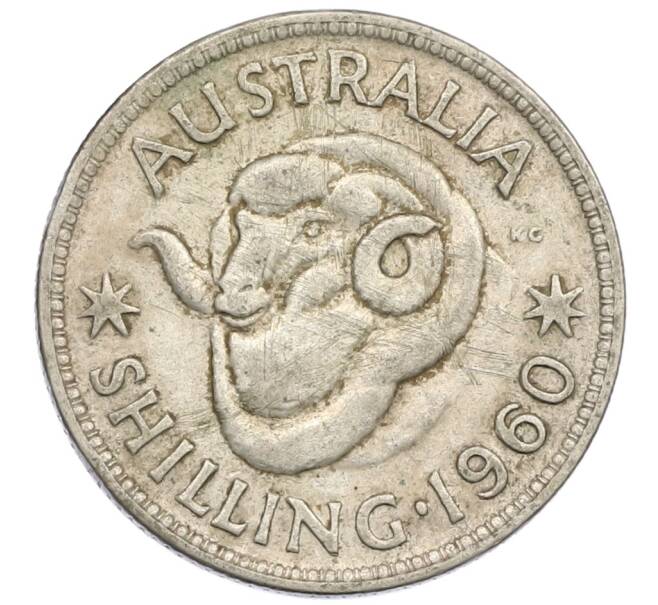 Монета 1 шиллинг 1960 года Австралия (Артикул: M2-79193) — Фото №1