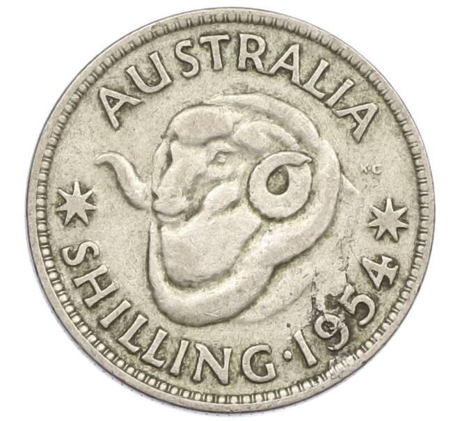Монета 1 шиллинг 1954 года Австралия (Артикул: M2-79196) — Фото №1