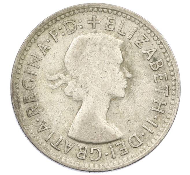 Монета 1 шиллинг 1959 года Австралия (Артикул: M2-79197) — Фото №2