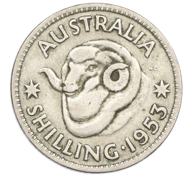 Монета 1 шиллинг 1953 года Австралия (Артикул: M2-79204) — Фото №1