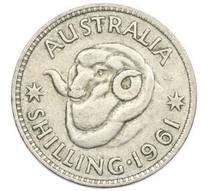 1 шиллинг 1961 года Австралия — Фото №1