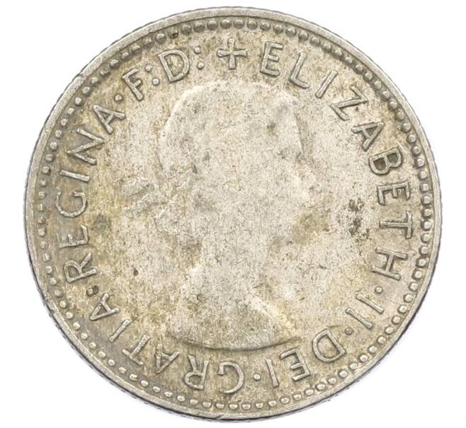 Монета 6 пенсов 1956 года Австралия (Артикул: M2-79232) — Фото №2