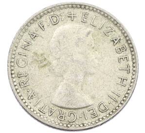 6 пенсов 1963 года Австралия — Фото №2