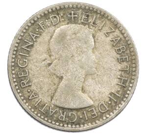 6 пенсов 1957 года Австралия