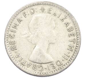 6 пенсов 1956 года Австралия