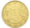 Монета 10 евроцентов 2002 года Италия (Артикул: T11-13248) — Фото №1