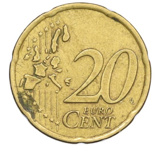 Монета 20 евроцентов 2002 года Греция (Артикул: T11-13257) — Фото №2