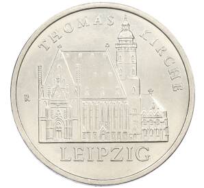 5 марок 1984 года Восточная Германия (ГДР) «Церковь святого Томаса в Лейпциге» — Фото №1