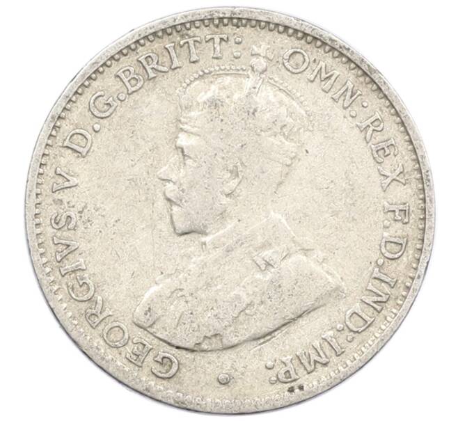 Монета 3 пенса 1936 года Австралия (Артикул: M2-79378) — Фото №2