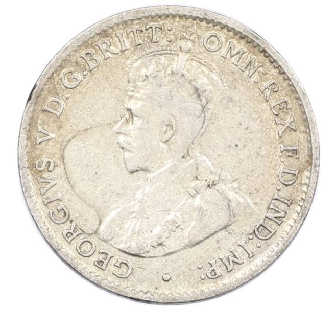 Монета 3 пенса 1936 года Австралия (Артикул: M2-79382) — Фото №2