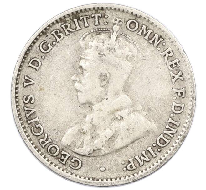 Монета 3 пенса 1936 года Австралия (Артикул: M2-79387) — Фото №2