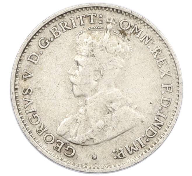 Монета 3 пенса 1936 года Австралия (Артикул: M2-79391) — Фото №2