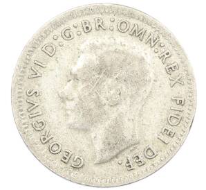 3 пенса 1950 года Австралия — Фото №2