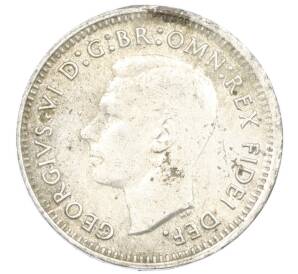 3 пенса 1952 года Австралия — Фото №2