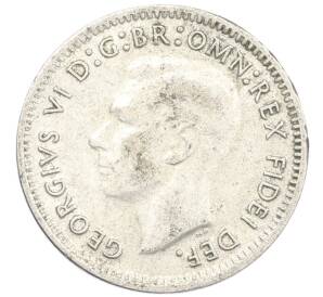 3 пенса 1949 года Австралия — Фото №2