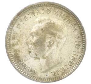 3 пенса 1948 года Австралия — Фото №2