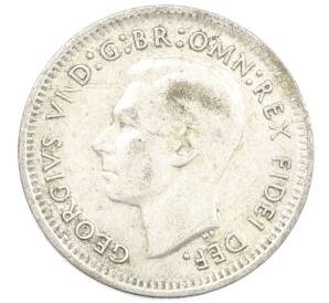 3 пенса 1952 года Австралия — Фото №2